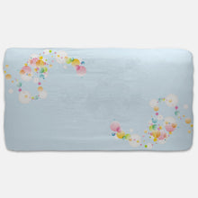 Load image into Gallery viewer, Jersey Fitted Crib Sheet - Baby Blue with Bubbles