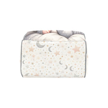 Load image into Gallery viewer, Baby Boy Blonde With Teddy Bear Moons and Stars Diaper Backpack Waterproof Backpack