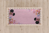 Designer Jersey Fitted Crib Sheet - African American Baby Girl With Natural Pigtails