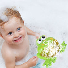 Load image into Gallery viewer, Frog Musical Bubble Bath Maker Baby Bath Toys for Bathtubs Toddler
