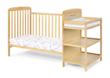 Load image into Gallery viewer, Ramsey Crib and Changer Combo Natural Wood