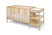 Load image into Gallery viewer, Palmer 3-in-1 Convertible Crib and Changer Combo Natural