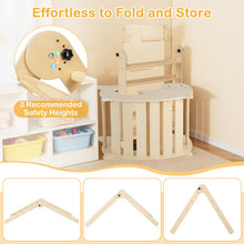 Load image into Gallery viewer, 7-in-1 Indoor Climbing Toys for Toddlers with Reversible Ramp