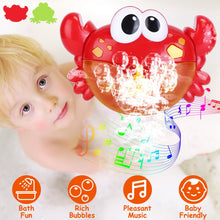 Load image into Gallery viewer, Frog Musical Bubble Bath Maker Baby Bath Toys for Bathtubs Toddler