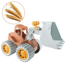 Load image into Gallery viewer, Children&#39;s Wheat Straw Medium Beach Simulation Dredger Bulldozer Toy