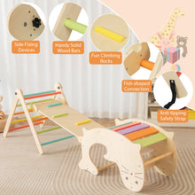 Load image into Gallery viewer, 7-in-1 Indoor Climbing Toys for Toddlers with Reversible Ramp