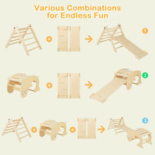 Load image into Gallery viewer, 7-in-1 Indoor Climbing Toys for Toddlers with Reversible Ramp