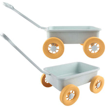 Load image into Gallery viewer, Children&#39;s Wheat Straw Little Boy Beach Pusher Toy Wagon