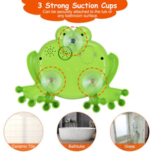 Load image into Gallery viewer, Frog Musical Bubble Bath Maker Baby Bath Toys for Bathtubs Toddler