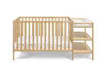 Load image into Gallery viewer, Palmer 3-in-1 Convertible Crib and Changer Combo Natural
