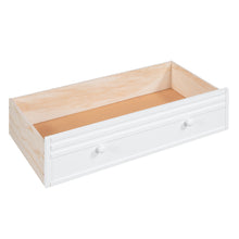Load image into Gallery viewer, Twin over Twin Bunk Bed with Storage Staircase, Slide and Drawers, Desk with Drawers and Shelves, White