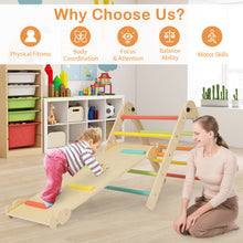 Load image into Gallery viewer, 7-in-1 Indoor Climbing Toys for Toddlers with Reversible Ramp