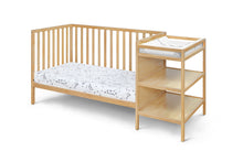 Load image into Gallery viewer, Palmer 3-in-1 Convertible Crib and Changer Combo Natural