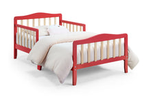 Load image into Gallery viewer, Twain Toddler Bed Coral/Natural