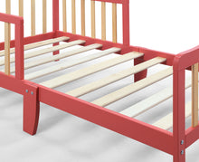 Load image into Gallery viewer, Twain Toddler Bed Coral/Natural