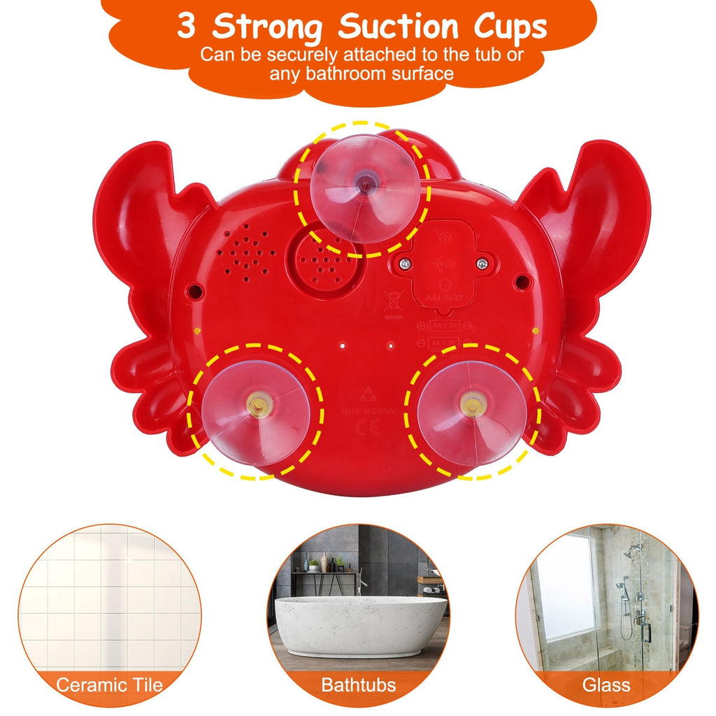 Frog Musical Bubble Bath Maker Baby Bath Toys for Bathtubs Toddler