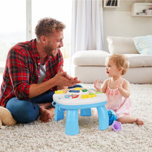 Load image into Gallery viewer, Toddler Musical Learning Table Educational Baby Toys Musical Activity Table Learning Center for 6+ Months Boys Girls Gift