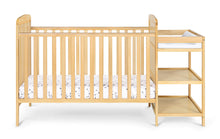 Load image into Gallery viewer, Ramsey Crib and Changer Combo Natural Wood