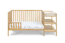 Load image into Gallery viewer, Palmer 3-in-1 Convertible Crib and Changer Combo Natural