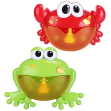 Load image into Gallery viewer, Frog Musical Bubble Bath Maker Baby Bath Toys for Bathtubs Toddler