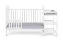 Load image into Gallery viewer, Ramsey 3-in-1 Convertible Crib and Changer Combo White