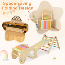 Load image into Gallery viewer, 7-in-1 Indoor Climbing Toys for Toddlers with Reversible Ramp