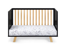Load image into Gallery viewer, Livia 3-in-1 Convertible Island Crib Black/Natural