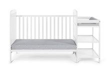 Load image into Gallery viewer, Ramsey 3-in-1 Convertible Crib and Changer Combo White