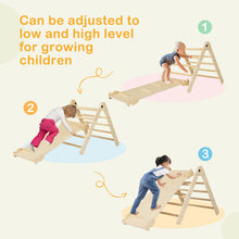 Load image into Gallery viewer, 7-in-1 Indoor Climbing Toys for Toddlers with Reversible Ramp