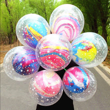 Load image into Gallery viewer, 10Pcs 12 inch Double Layer Agate Balloons Wedding Ballon Happy Birthday Baby Shower Decoration Kids Party Supplies