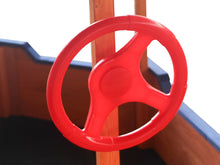 Load image into Gallery viewer, Outsunny Pirate Ship Sandbox with Cover and Rudder