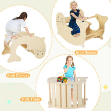 Load image into Gallery viewer, 7-in-1 Indoor Climbing Toys for Toddlers with Reversible Ramp
