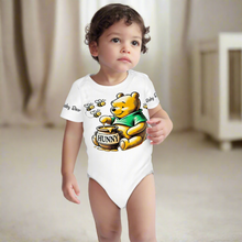 Load image into Gallery viewer, Baby Onesie® Short Sleeve Pooh Baby Bear Bodysuit Newborn To 2T, Pepper