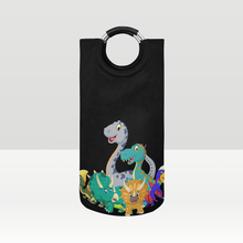 Load image into Gallery viewer, Cute Dinosaurs Large Laundry Basket Round Laundry Hamper