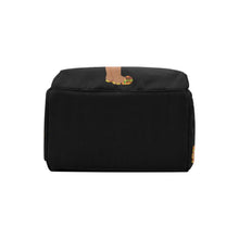 Load image into Gallery viewer, Designer Diaper Bag - Ethnic African American King Baby Boy - Black Multi-Function Backpack