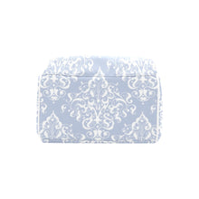 Load image into Gallery viewer, Designer Diaper Bags - Pretty Light Blue Personalized Custom Diaper Bag Backpack