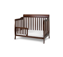 Load image into Gallery viewer, AFG Athena Alice 3 in 1 Convertible Crib with Toddler Rail - Espresso
