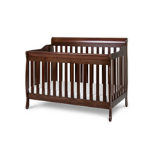 Load image into Gallery viewer, AFG Athena Alice 3 in 1 Convertible Crib with Toddler Rail - Espresso