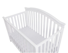 Load image into Gallery viewer, AFG Baby Furniture Kali II 4-in-1 Convertible Crib with Toddler Guardrail; White