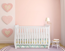 Load image into Gallery viewer, AFG Baby Naomi 4-in-1 Convertible Crib in Classic White Made of Solid Pine