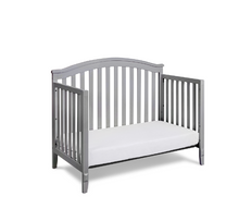 Load image into Gallery viewer, AFG Kali II 4-in-1 Convertible Crib with Toddler Guardrail in Gray