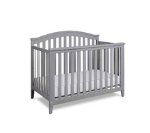 Load image into Gallery viewer, AFG Kali II 4-in-1 Convertible Crib with Toddler Guardrail in Gray