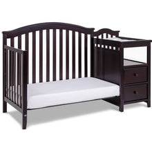 Load image into Gallery viewer, Athena 4566E AFG Kali 4-in-1 Crib with Changer - Espresso