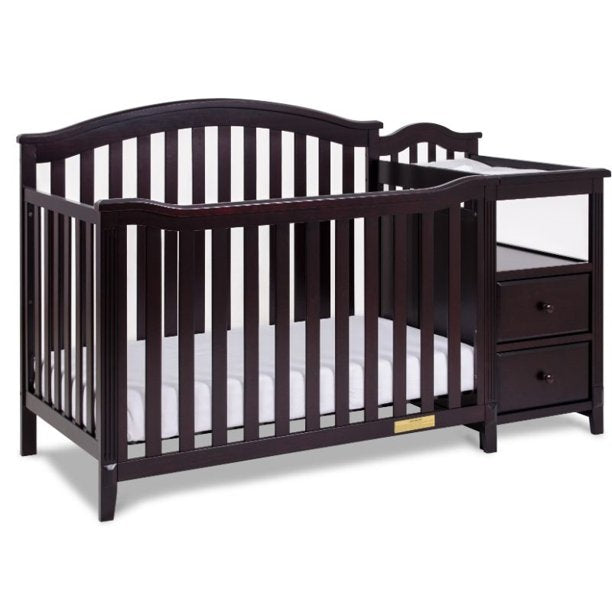 Athena 4566E AFG Kali 4-in-1 Crib with Changer - Espresso