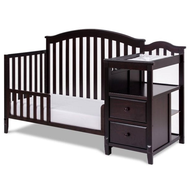 Athena 4566E AFG Kali 4-in-1 Crib with Changer - Espresso