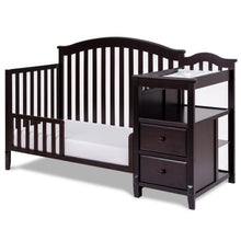 Load image into Gallery viewer, Athena 4566E AFG Kali 4-in-1 Crib with Changer - Espresso