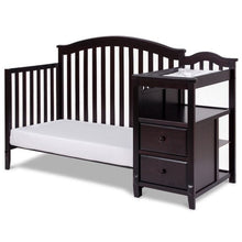 Load image into Gallery viewer, Athena 4566E AFG Kali 4-in-1 Crib with Changer - Espresso