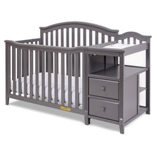 Load image into Gallery viewer, Athena 4566G AFG Kali 4-in-1 Crib with Changer - Grey