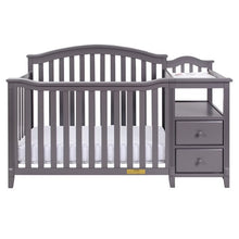 Load image into Gallery viewer, Athena 4566G AFG Kali 4-in-1 Crib with Changer - Grey