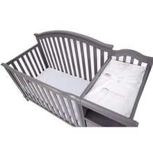 Load image into Gallery viewer, Athena 4566G AFG Kali 4-in-1 Crib with Changer - Grey